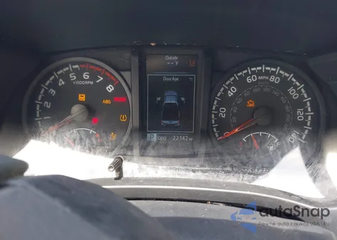 2022 Toyota Tacoma Sr/Sr5 из США, поврежденный, VIN 3TYRX5GN7NT063381